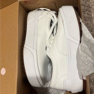 Vans Era Stacked White Sneakers